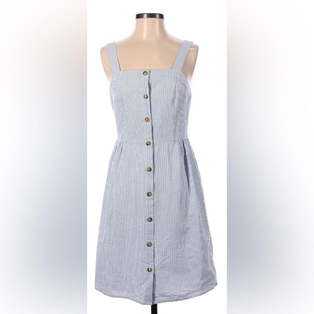JCrew Factory Seersucker Dress